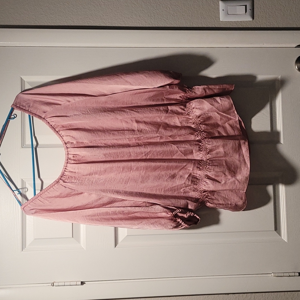 2X Indian Pink Blouse